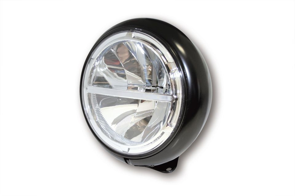 HIGHSIDER 7 Zoll VOYAGE HD-STYLE LED-Scheinwerfer, untere Befestigung (Stück)