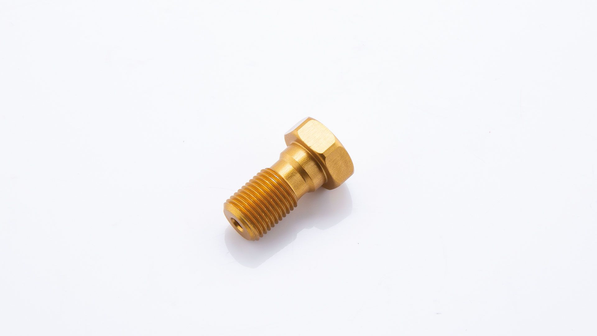 LSL Alu-Hohlschraube M10x1.00, gold (Stück)