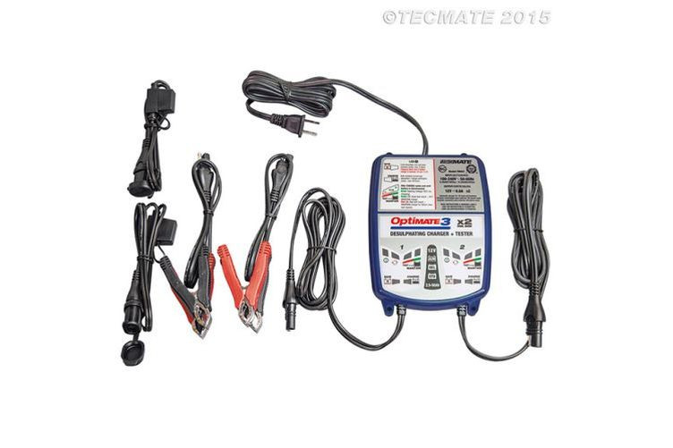 OPTIMATE 3 Dual (TM450), 2x 12V 0,8A, 7-stufiges Ladegerät (Stück)