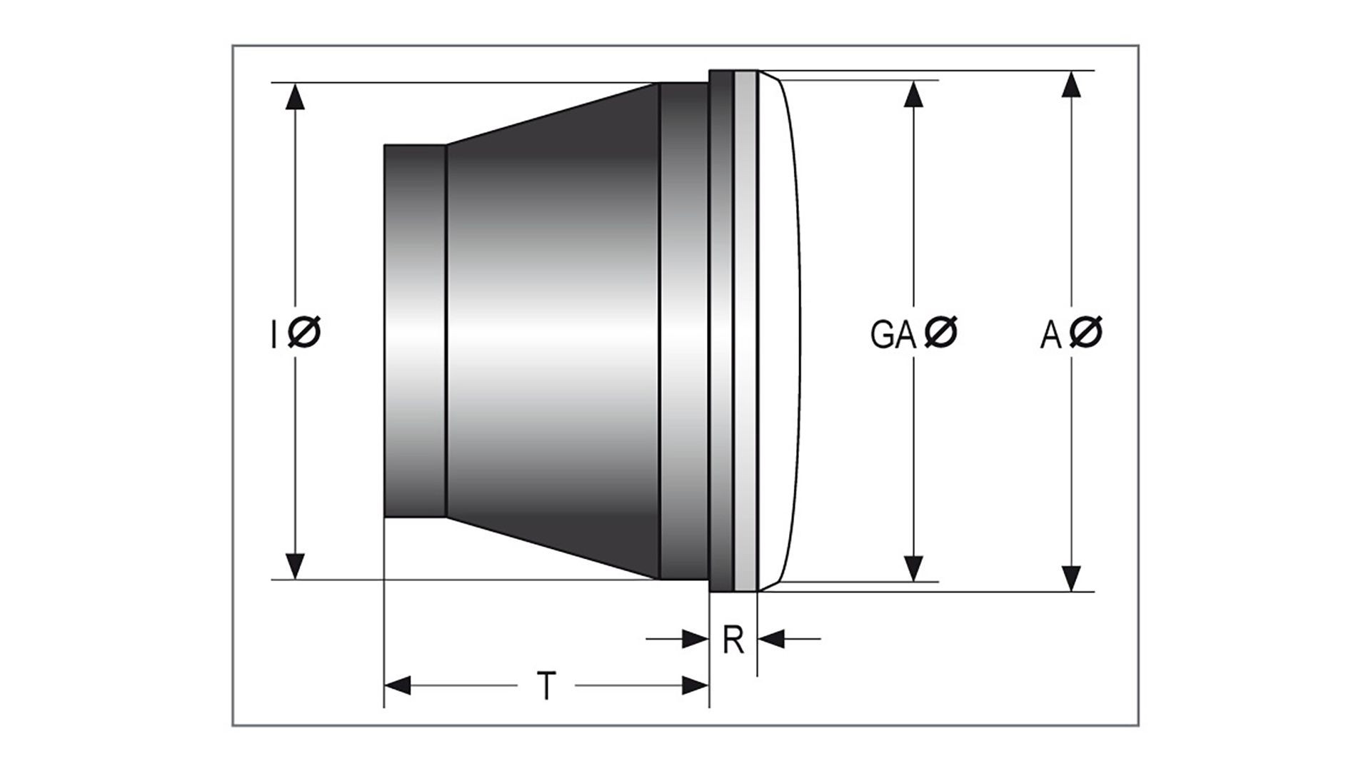 HIGHSIDER LED-Hauptscheinwerfereinsatz VOYAGE, 7 Zoll (Stück)