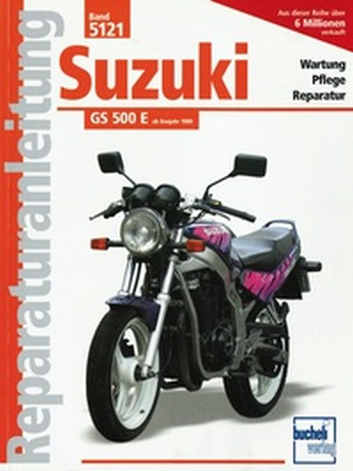 Motorbuch Bd. 5121 Reparatur-Anleitung SUZUKI GS 500 E (ab 89) (Stück)