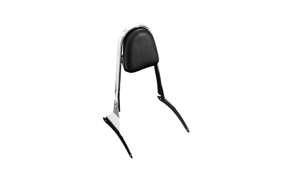 HIGHWAY HAWK Sissybar FLAT TUBE, komplett, KAWASAKI VN 1500 /CLASSIC