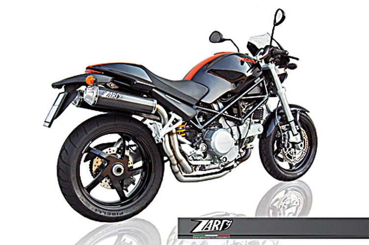 ZARD- Auspuff Ducati Monster M S2R 800/1000-M S4R, Carbon, links/rechts (Stück)