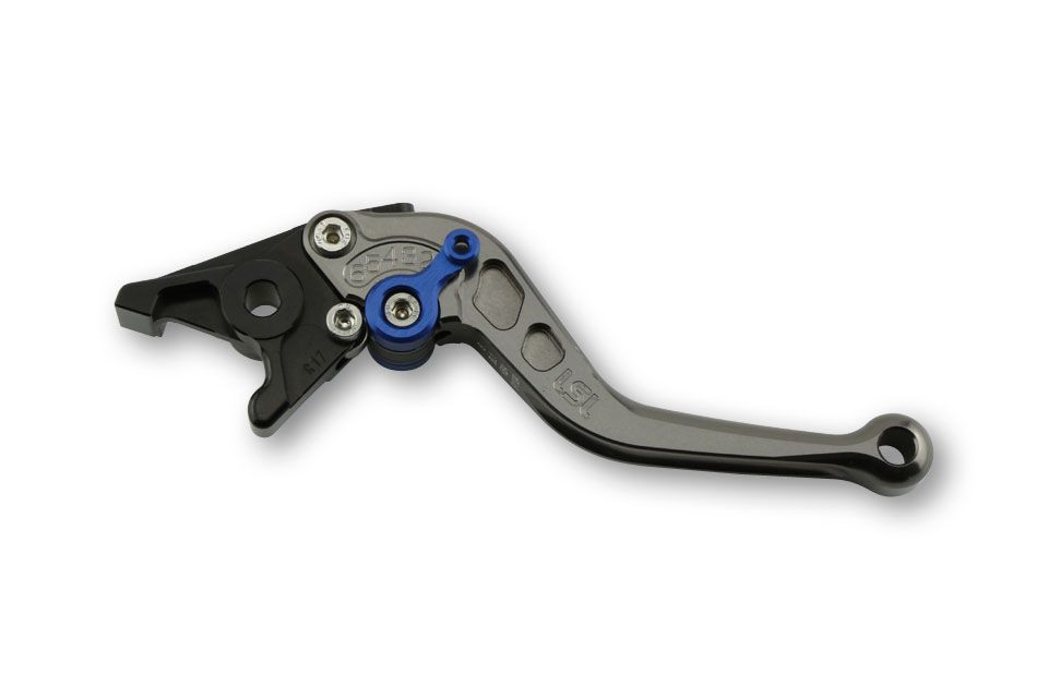 LSL Bremshebel, kurz, R10, Yamaha anthrazit/blau (Stück)