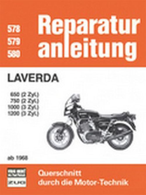 Motorbuch Bd. 578 Reparatur-Anleitung Laverda 68-82 (Stück)