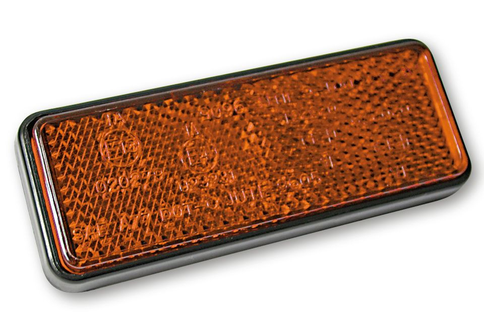SHIN YO Reflektor mit Gewindebolzen, gelb (Stück)