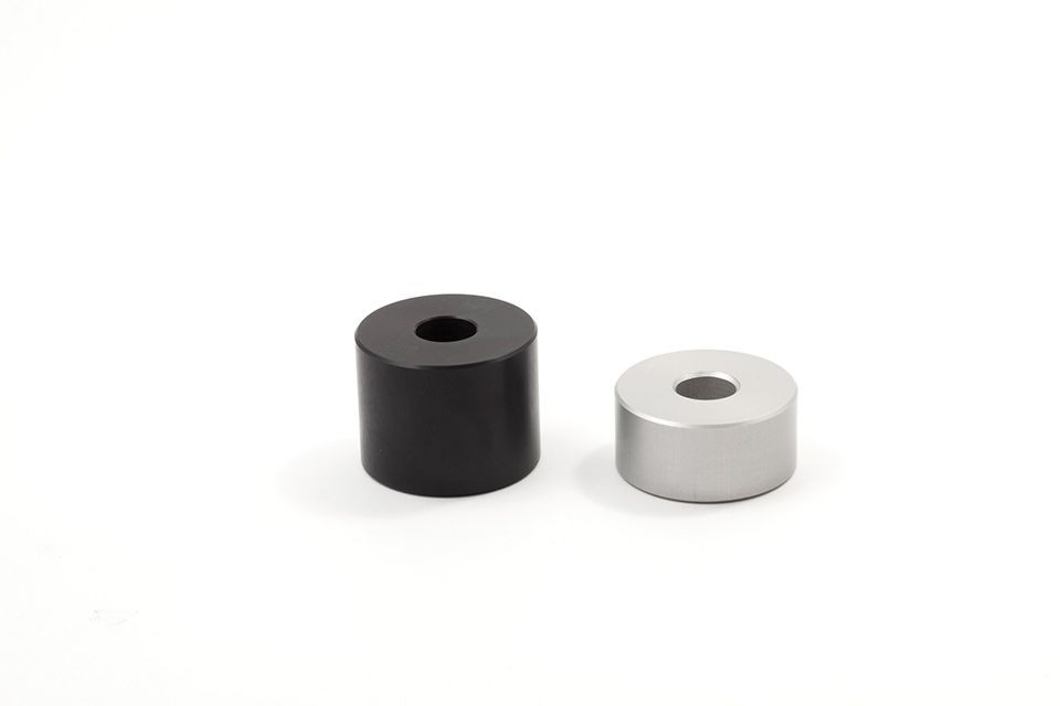 LSL Klemmbockerhöhung 25mm, schwarz (Paar)
