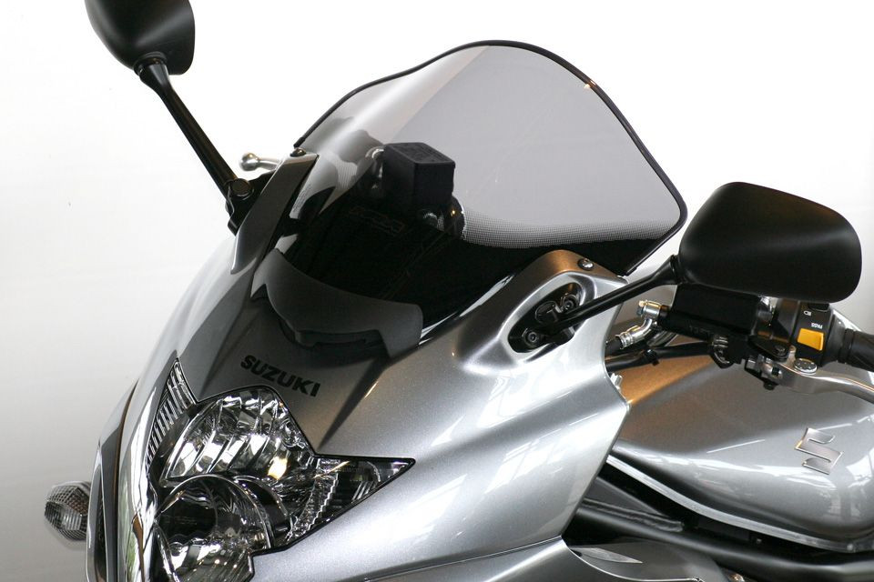 MRA-Verkleidungsscheibe, SUZUKI GSF 650 S, 09-, schwarz, Originalform (Stück)