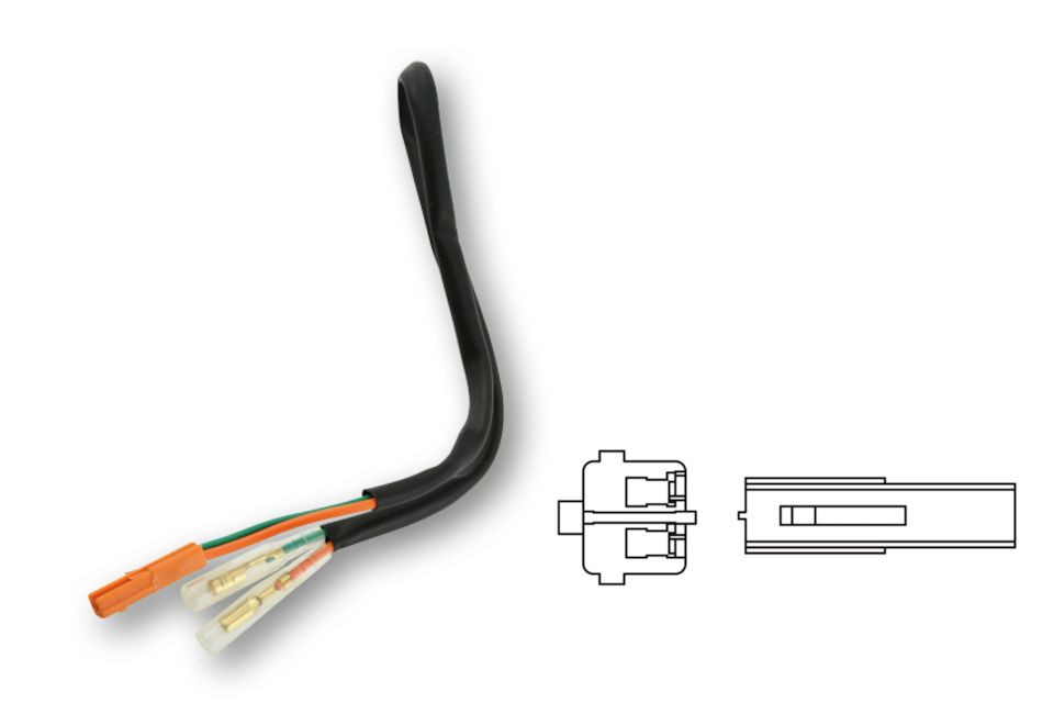 HIGHSIDER Kennzeichenhalter HONDA CB 125 R, 17-, Stix Bundle