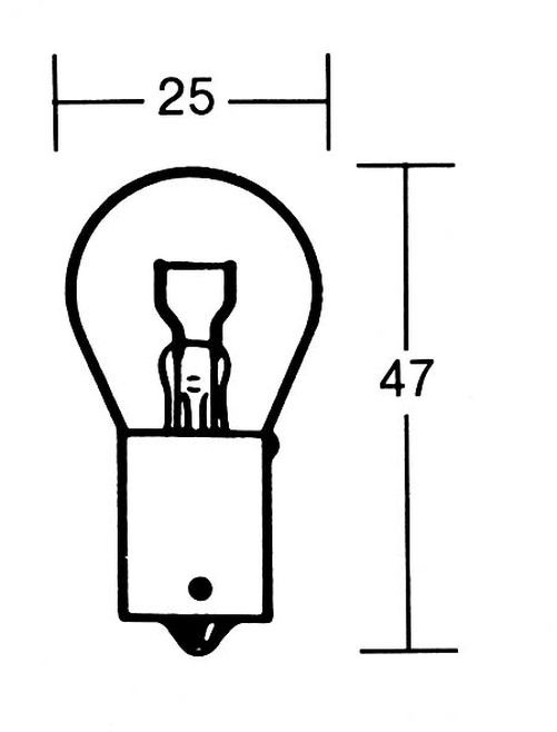 P21W Glühlampe 12V 21W BA15s (Stück)