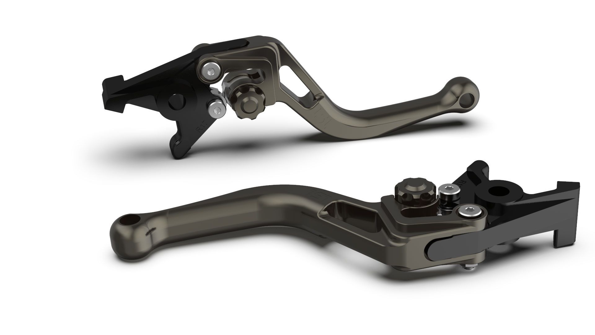 LSL Bremshebel BOW für Brembo 15/17/19 RCS, R37R, kurz, anthrazit/anthrazit (Stück)