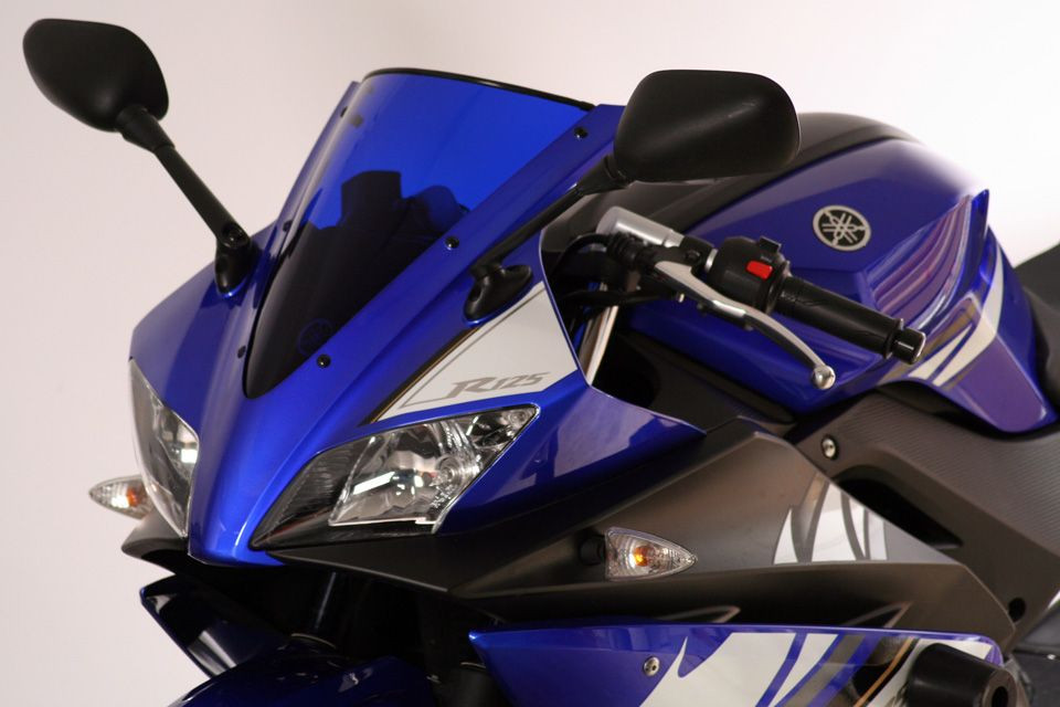 MRA Verkleidungsscheibe, Yamaha YZF R 125 2008-, klar, Originalform (Stück)