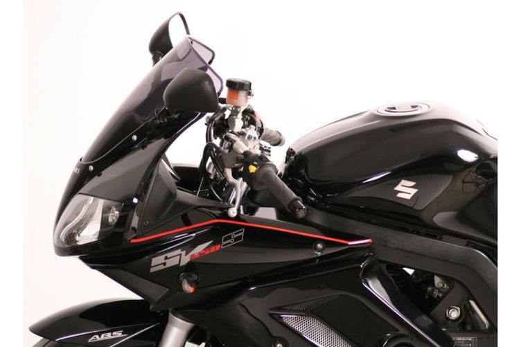 MRA-Verkleidungsscheibe, SUZUKI SV 650/1000 S, 03-, schwarz, Originalform (Stück)