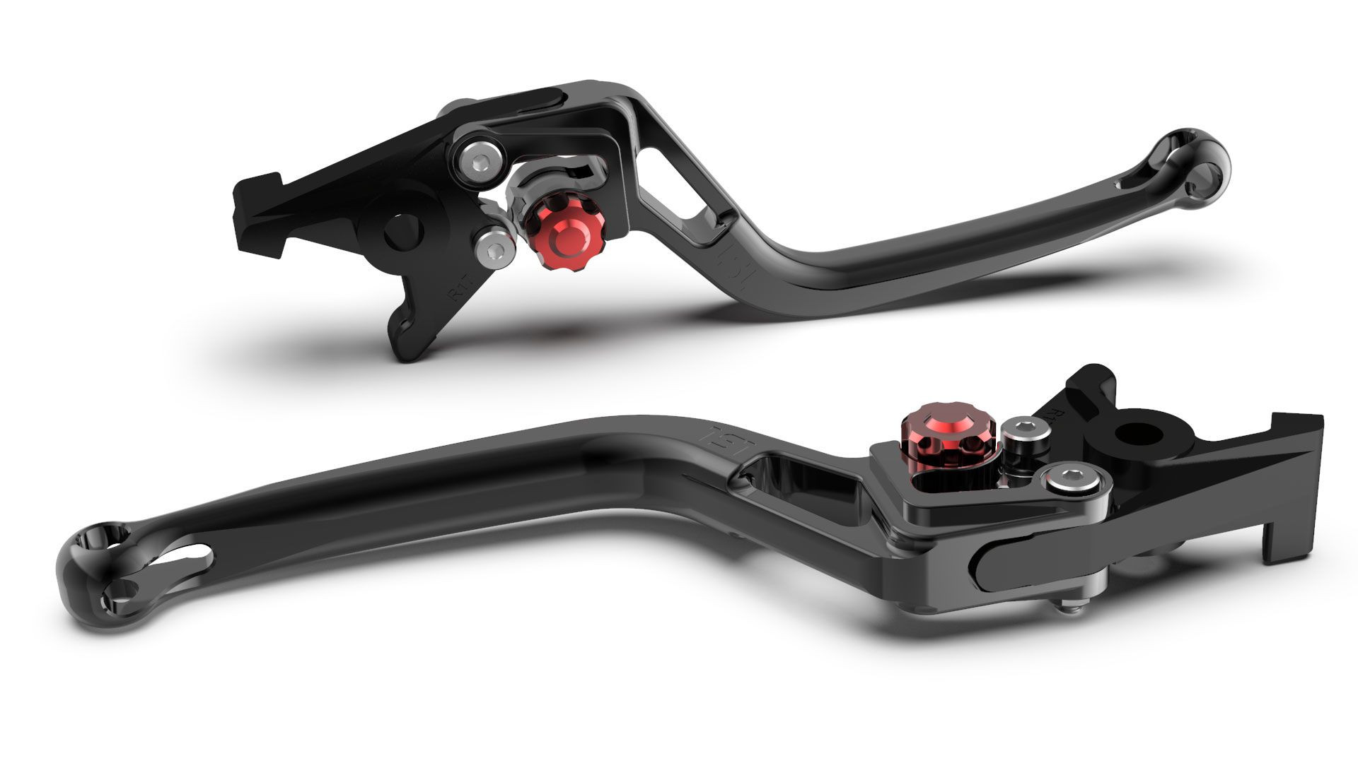 LSL Bremshebel BOW R34R, schwarz/rot (Stück)