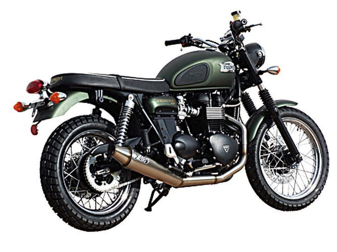 ZARD-Komplettanlage Triumph Scrambler/Bonneville/Thruxton (Stück)