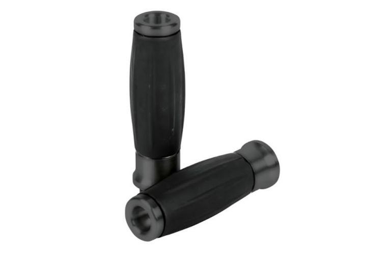 Highway Hawk Griffe für 25 mm (1 Zoll) Lenker schwarz (Satz)