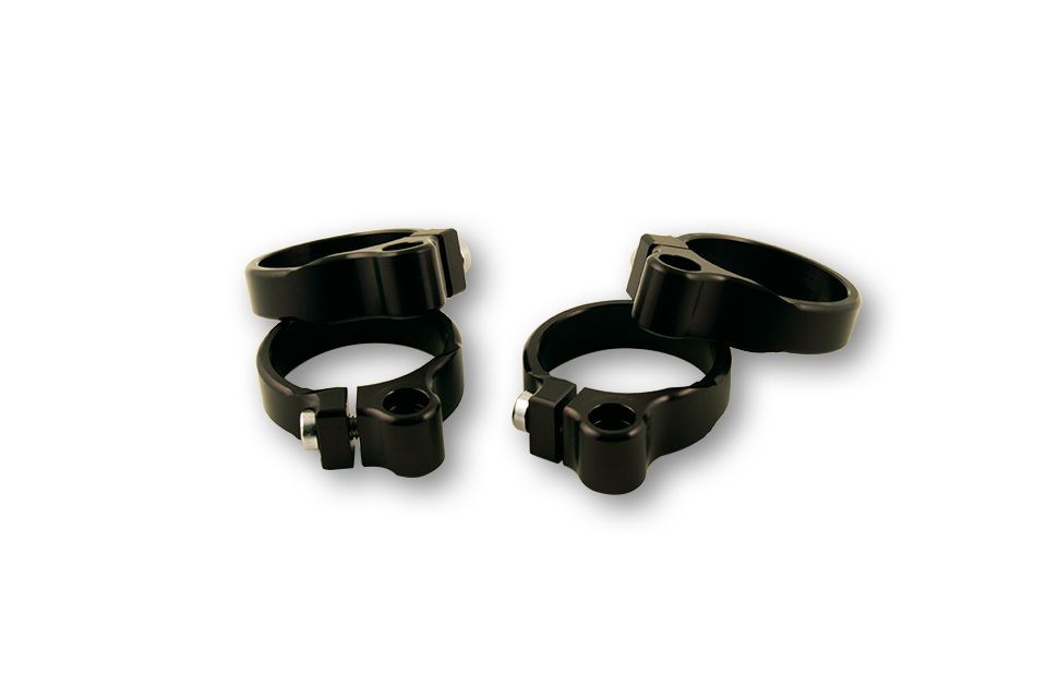 LSL Lampenschellen-Satz Ø55/56mm, schwarz (Set)