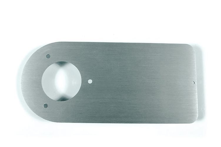 motogadget msc Halteblech B silber eloxiert (Stück)
