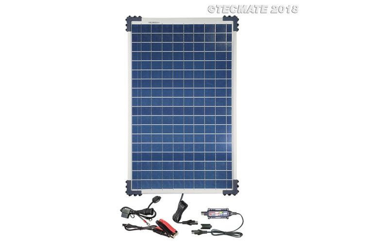 OPTIMATE Solar-Panel-Ladegerät 40 W TM523-4, mit USB-Charger&Bef.-kit (Stück)