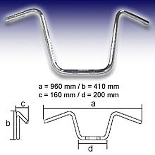 FEHLING Lenker APE Hanger High 1 Zoll, H40 (Stück)
