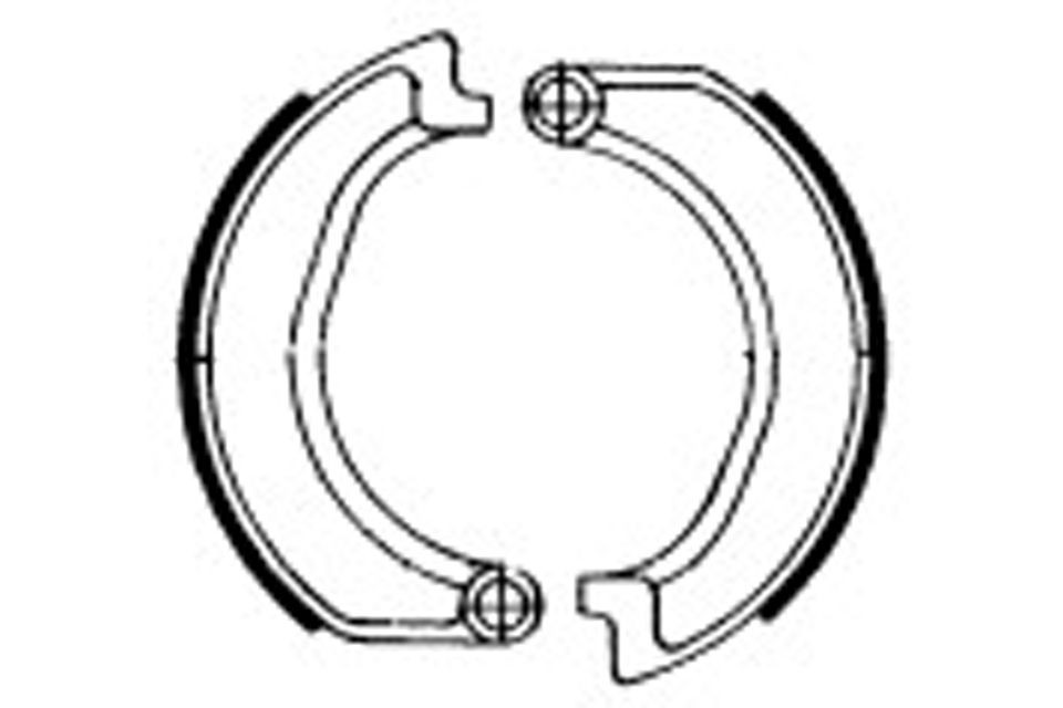 FERODO Bremsbacken FSB 806 (Satz)