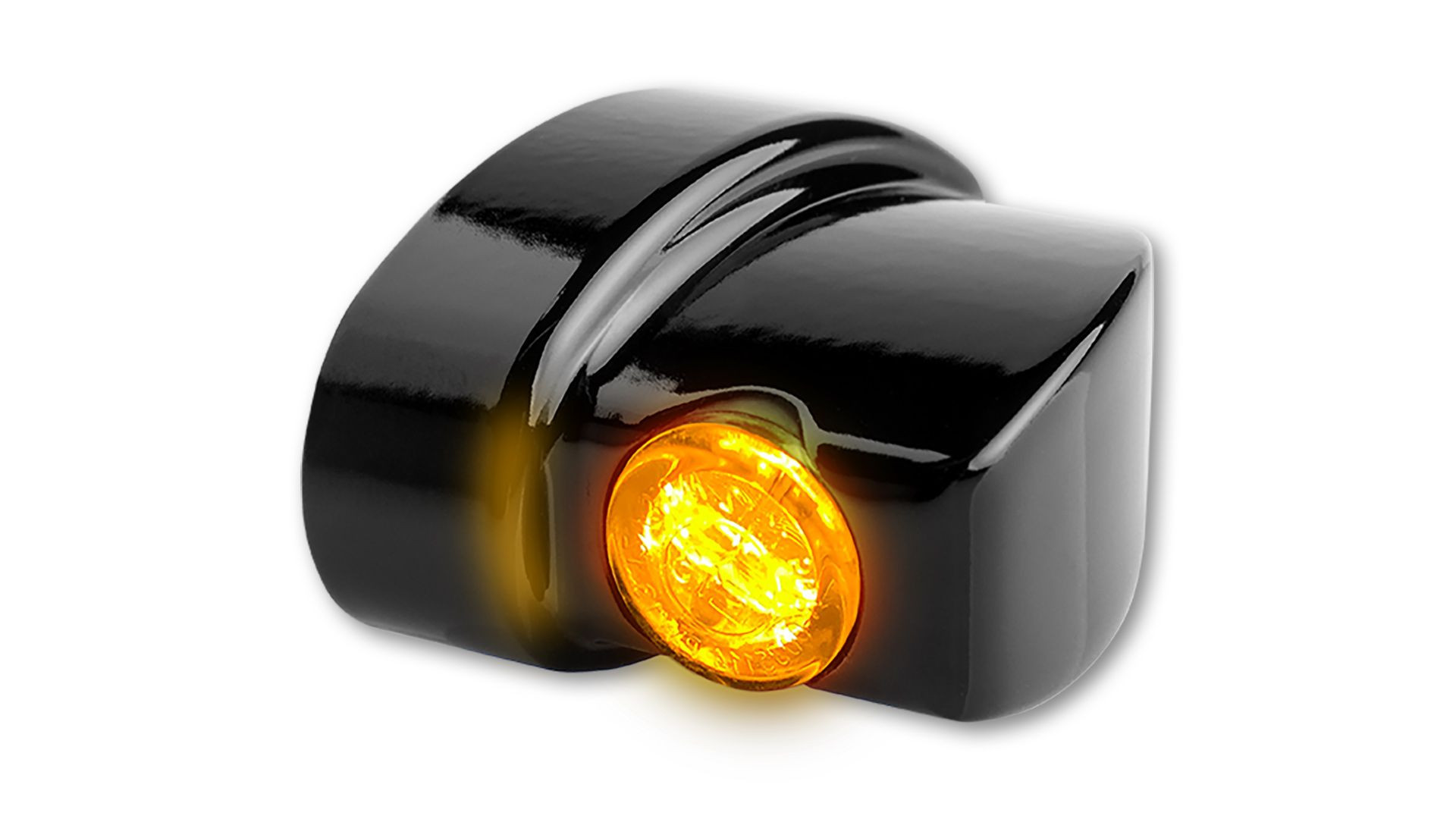 HeinzBikes NANO Series Winglets LED Blinker hinten, alle H-D Modelle 1993-2020, schwarz