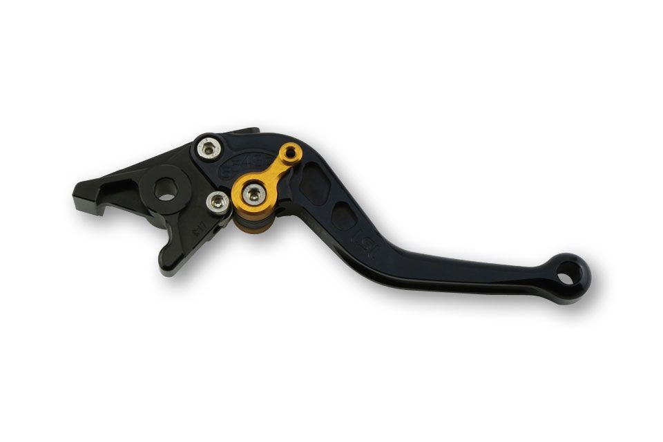 LSL Kupplungshebel L34, BMW kurz, schwarz/gold (Stück)