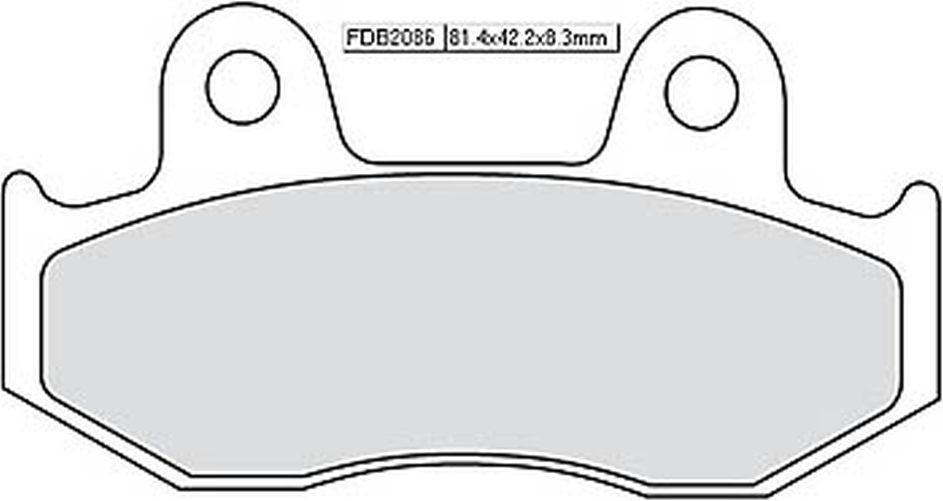 FERODO Bremsbelag FDB 2086 Platinum (Satz)