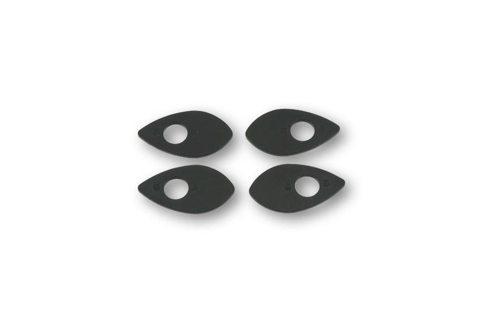 SHIN YO Montageplatten INDY SPACER für div., DUCATI, HONDA, Set (Satz)