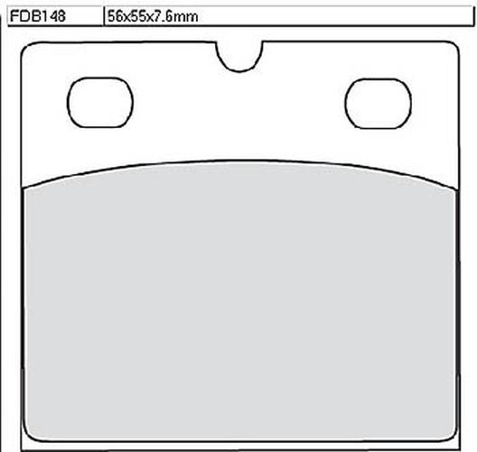 FERODO Sinterbelag FDB 148 ST (Satz)