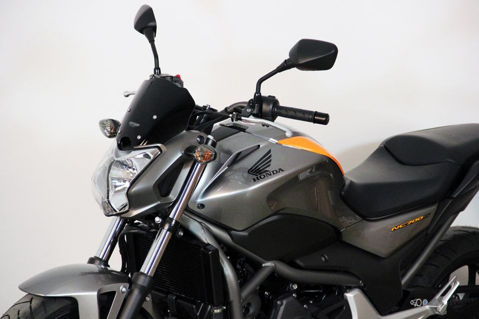 MRA-Sportscheibe, HONDA NC 700 / 750 S, rauchgrau, (Stück)