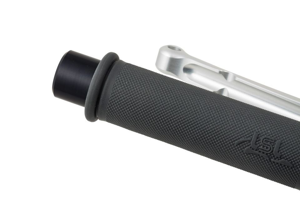 LSL Lenkerverlängerung Innen Ø14/ Ø25,4 mm, 20 mm lang, schwarz eloxiert (Paar)