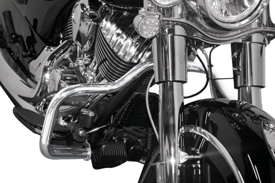 HIGHWAY HAWK Lowbar Schutzbügel für Indian chrom (Stück)