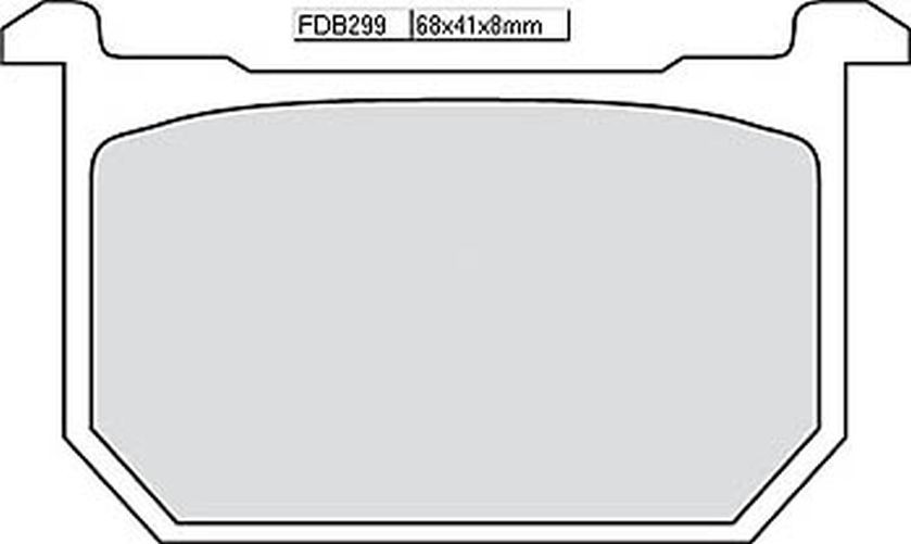 FERODO Bremsbelag FDB 299 Platinum (Satz)