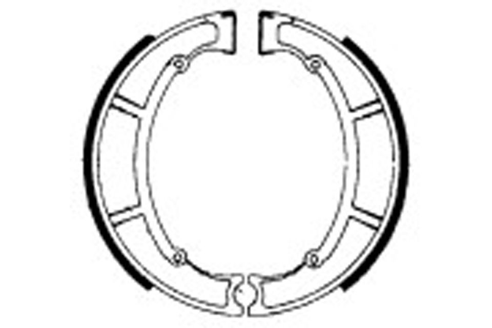 FERODO Bremsbacken FSB 819 (Satz)