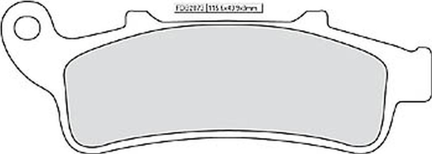 FERODO Sinterbelag FDB 2073 ST (Satz)