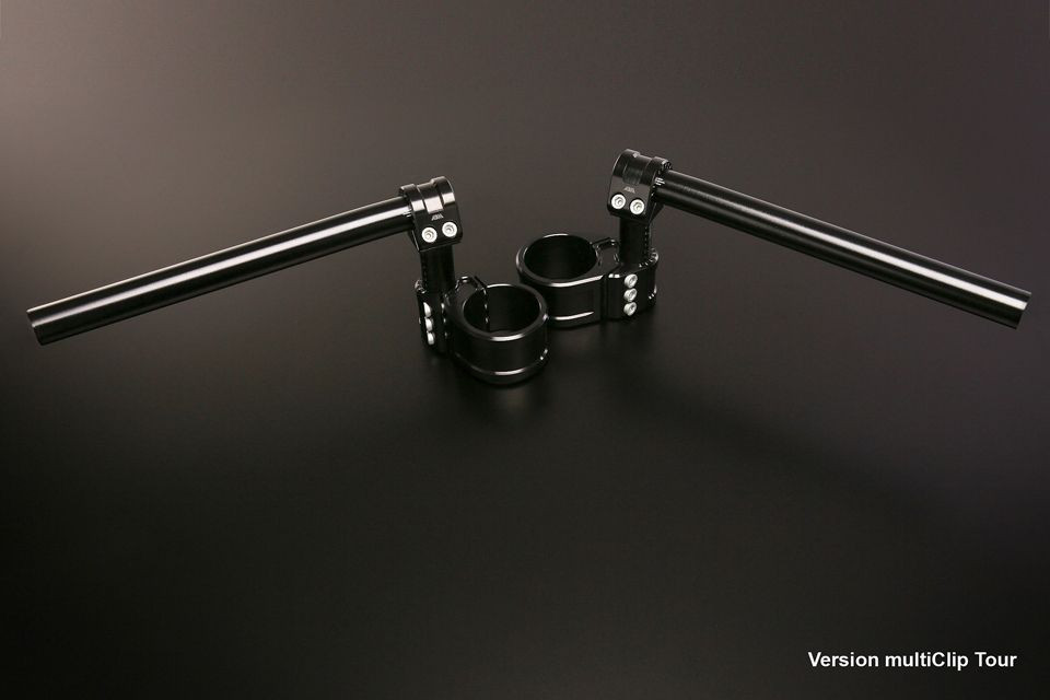 ABM multiClip Tour Stummellenker 41 mm mit Lenkrohr Ø 1 Zoll (Stück)