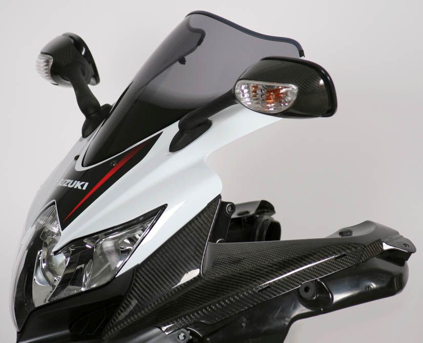 MRA-Verkleidungsscheibe Originalform, SUZUKI GSX-R 600/750, 08-10, rauchgrau (Stück)