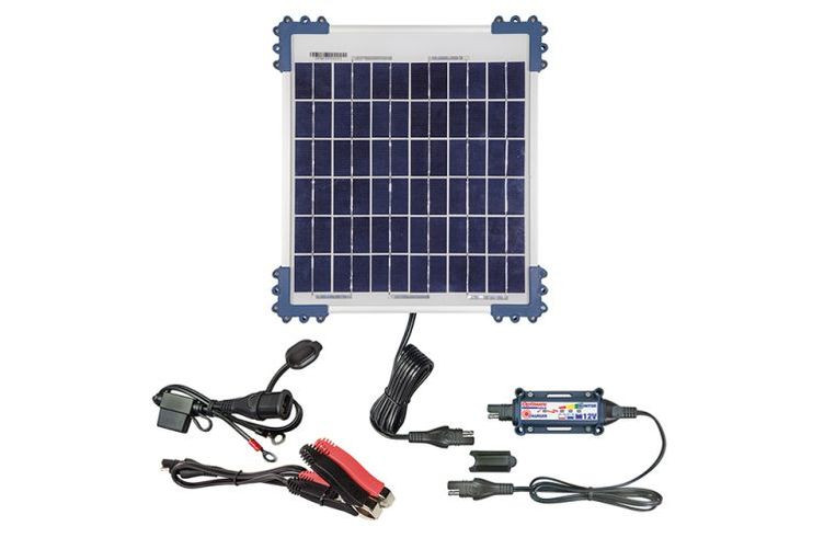 OPTIMATE Solar-Panel-Ladegerät 10 W TM522-1, mit USB-Charger&Bef.-kit (Stück)