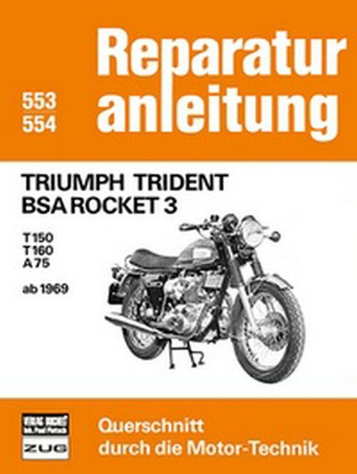 Motorbuch Reparaturanleitung für TRIUMPH Bonneville Bd. 553 (Stück)