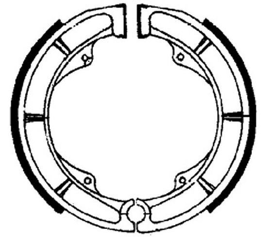 FERODO Bremsbacken FSB 790 (Satz)