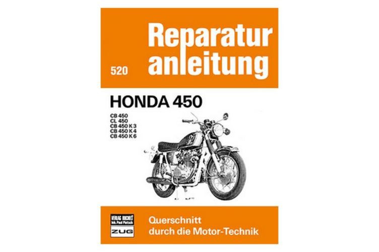Motorbuch Bd. 520 Rep.-Anleitung, Honda CB 450 (Stück)