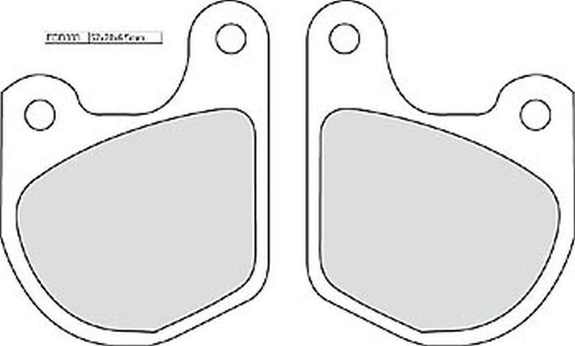 FERODO Bremsbelag FDB 333 Platinum (Satz)