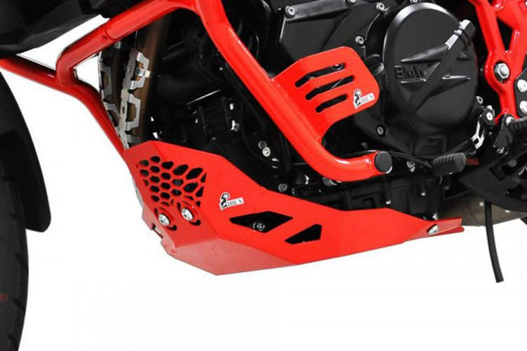 IBEX Motorschutz BMW F 650 / F 700 / F 800 GS BJ 2008-16 verstärkt rot (Stück)