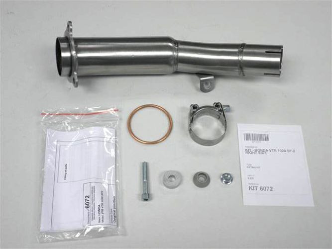 IXIL Adapterrohr Honda VTR 1000 SP2, rechte Seite (Stück)