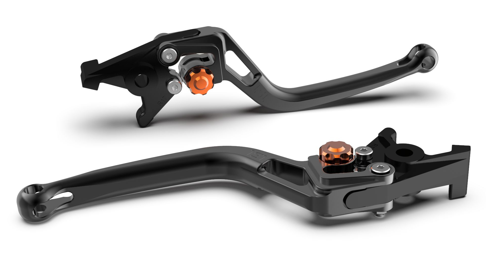 LSL Bremshebel BOW R40R, schwarz/orange