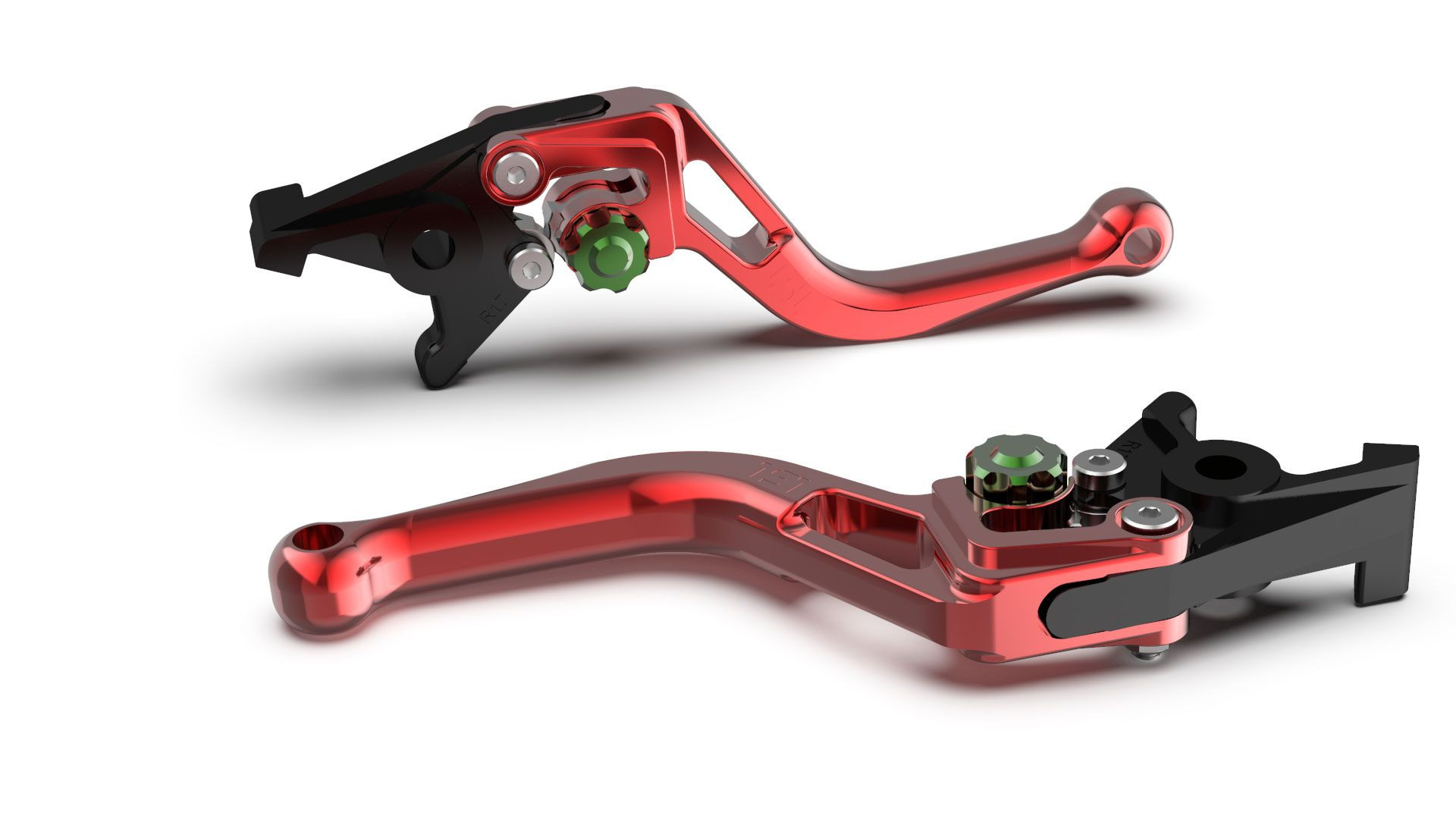 LSL Bremshebel BOW R38R, kurz, rot/grün (Stück)