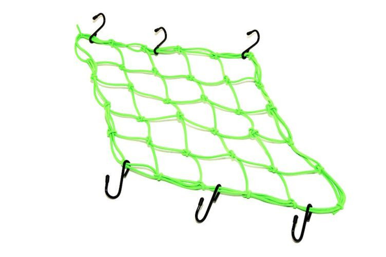 Gepaecknetz, 40 x 40 cm, neongrün (Stück)