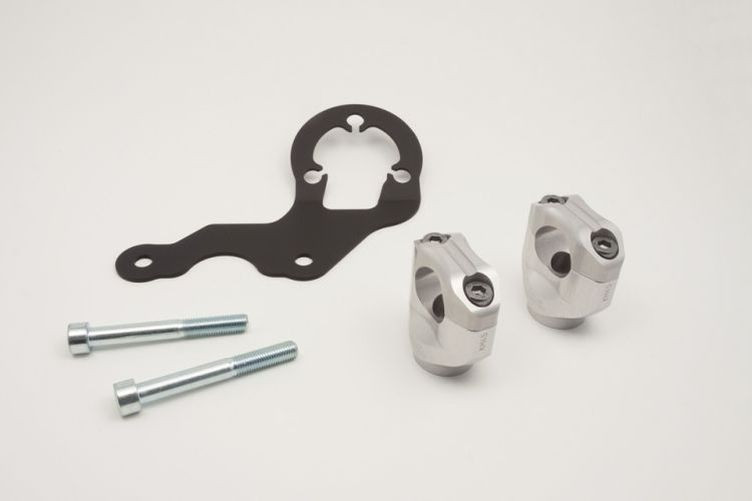 LSL Klemmbock-kit Ducati Scrambler 15, silberne Klemmböcke (Stück)