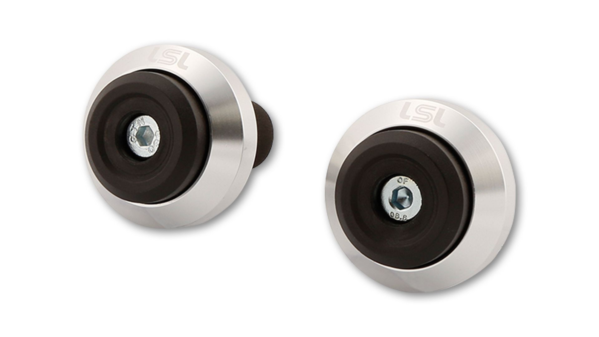 LSL Achs Ball GONIA R6-YZF, silber, vorn (Set)